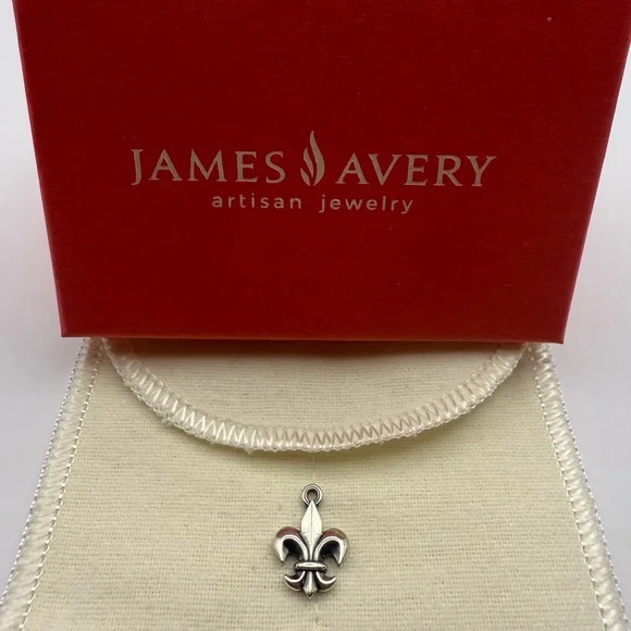 James Avery Sterling Silver Fleur De Lis Charm